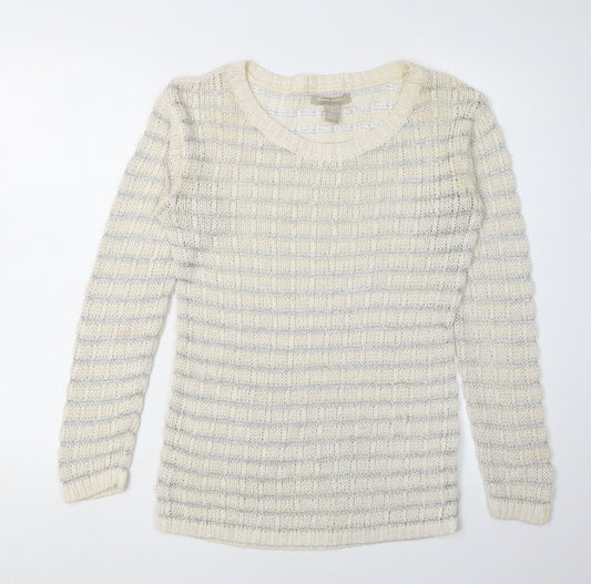 Banana Republic Women's Ivory Pullover Jumper S