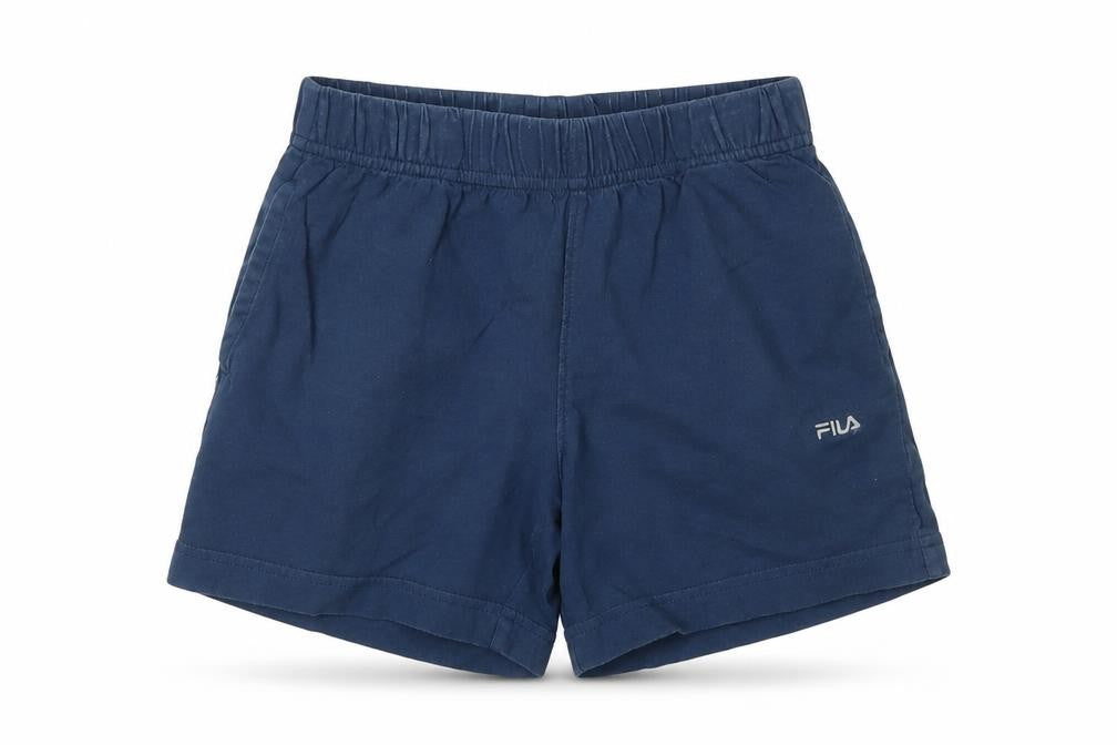 Fila Boys Blue Athletic Shorts, Age 3, Cotton, Summer Activewear
