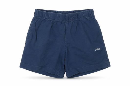 Fila Boys Blue Athletic Shorts, Age 3, Cotton, Summer Activewear