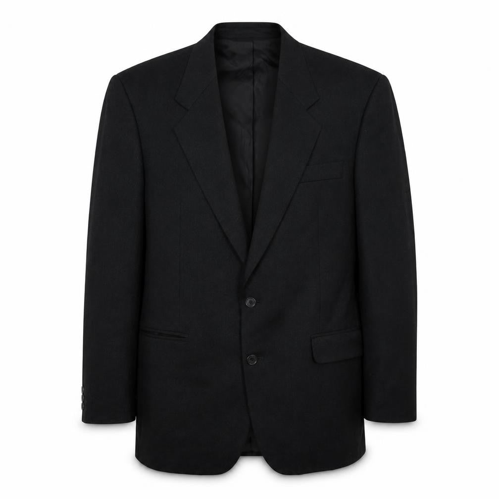 Centaur Men's Black Blazer 42 Regular Wool Formal Jacket