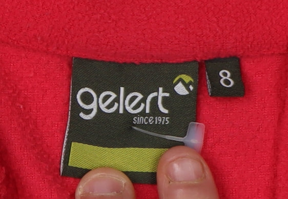 Gelert Women's Red Pullover Sweatshirt, Size 8