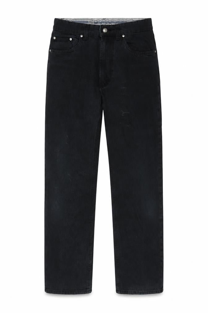 BOSS Men's Black Straight Jeans, Size 31, Dark Wash