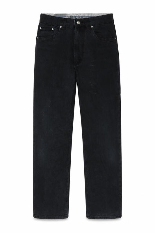 BOSS Men's Black Straight Jeans, Size 31, Dark Wash