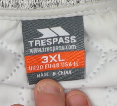 Trespass Women's Grey Quilted Jacket 3XL Outdoor Casual