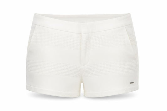 DKNY Women's White XS Classic Polyester Shorts