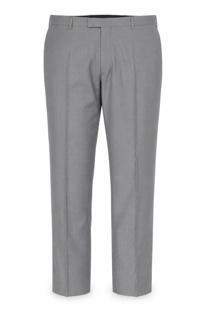 Next Men's Grey Dress Pants, Size 38 Regular - Formal Wear