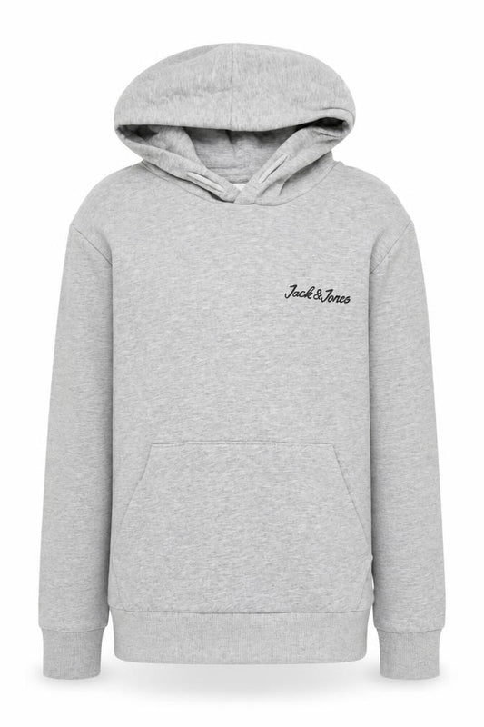 Jack & Jones Boys Grey Pullover Hoodie 14 Years