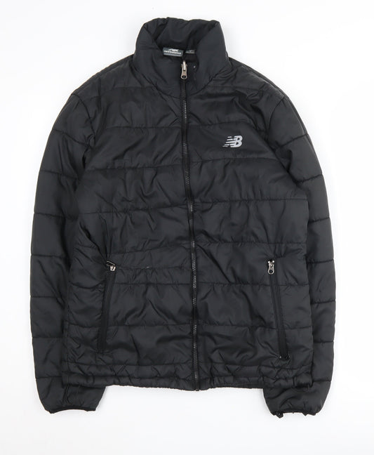 New Balance Men's Black Puffer Jacket S Casual
