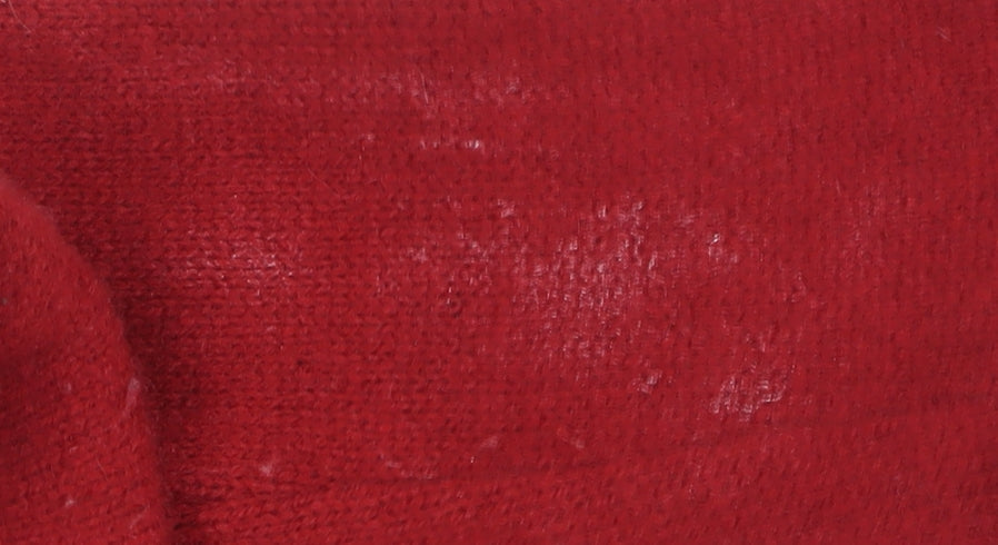 Laura Ashley Women's Red Cardigan Size 12 Collared