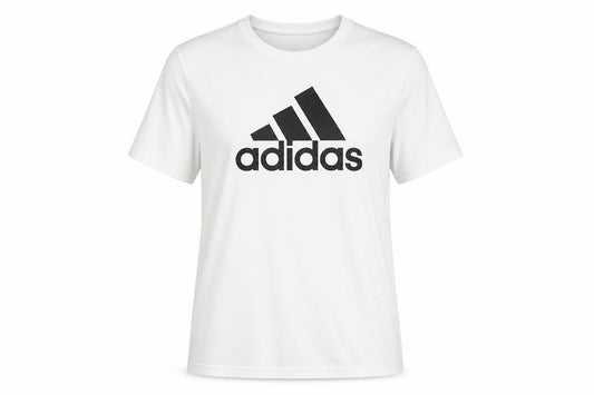 Adidas Unisex White S Basic T-Shirt Gymwear