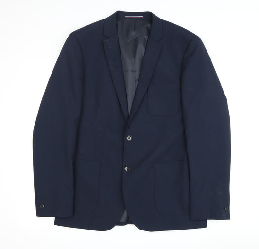 Jeff Banks Men's Blue Blazer M Regular Fit Formal