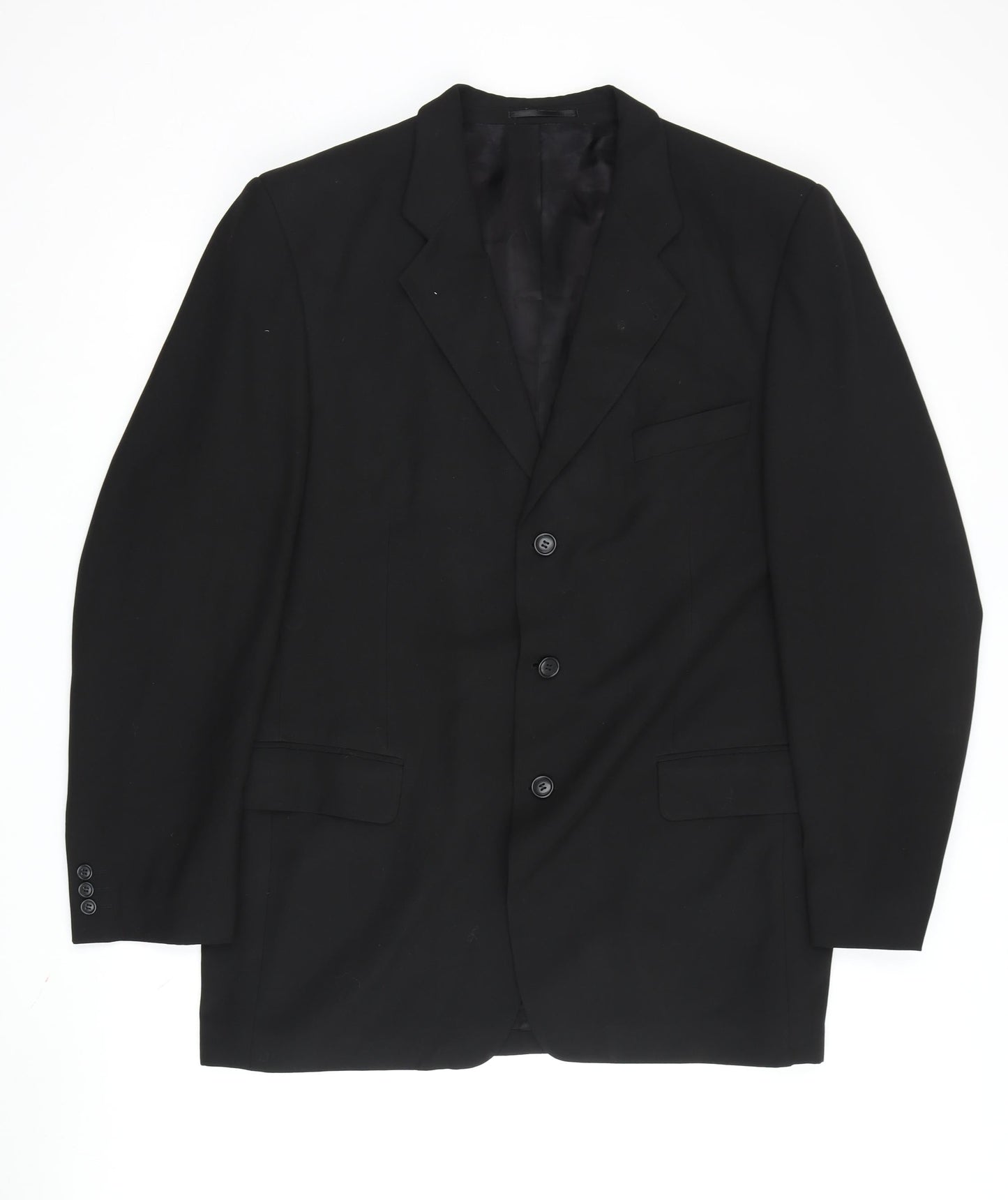 Copperstone Men's Black Regular Fit Blazer 44