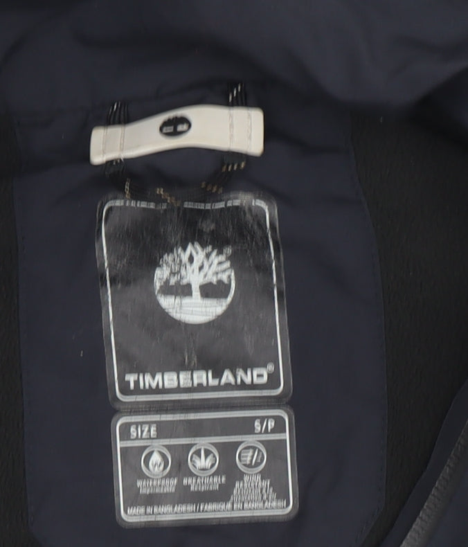 Timberland Men's Black S Waistcoat, Outdoor, Zip, Breathable