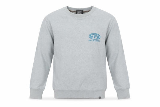 Mens UK XS Regular Animal Blue Pullover Sweatshirt