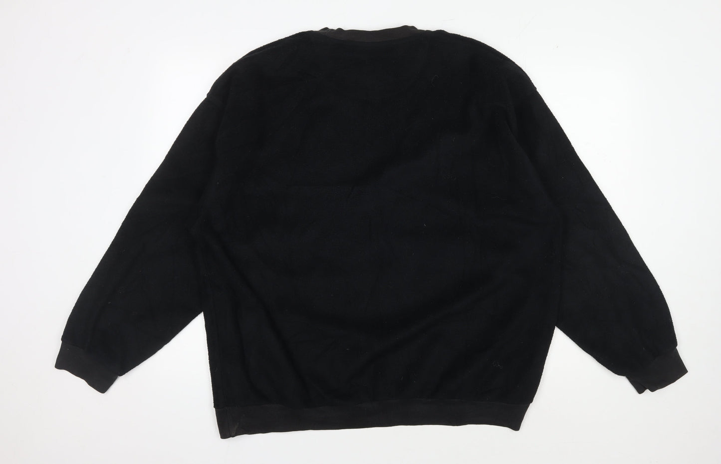 Glenmuir Men's Black XL Logo Sweatshirt Pullover
