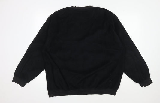 Glenmuir Men's Black XL Logo Sweatshirt Pullover
