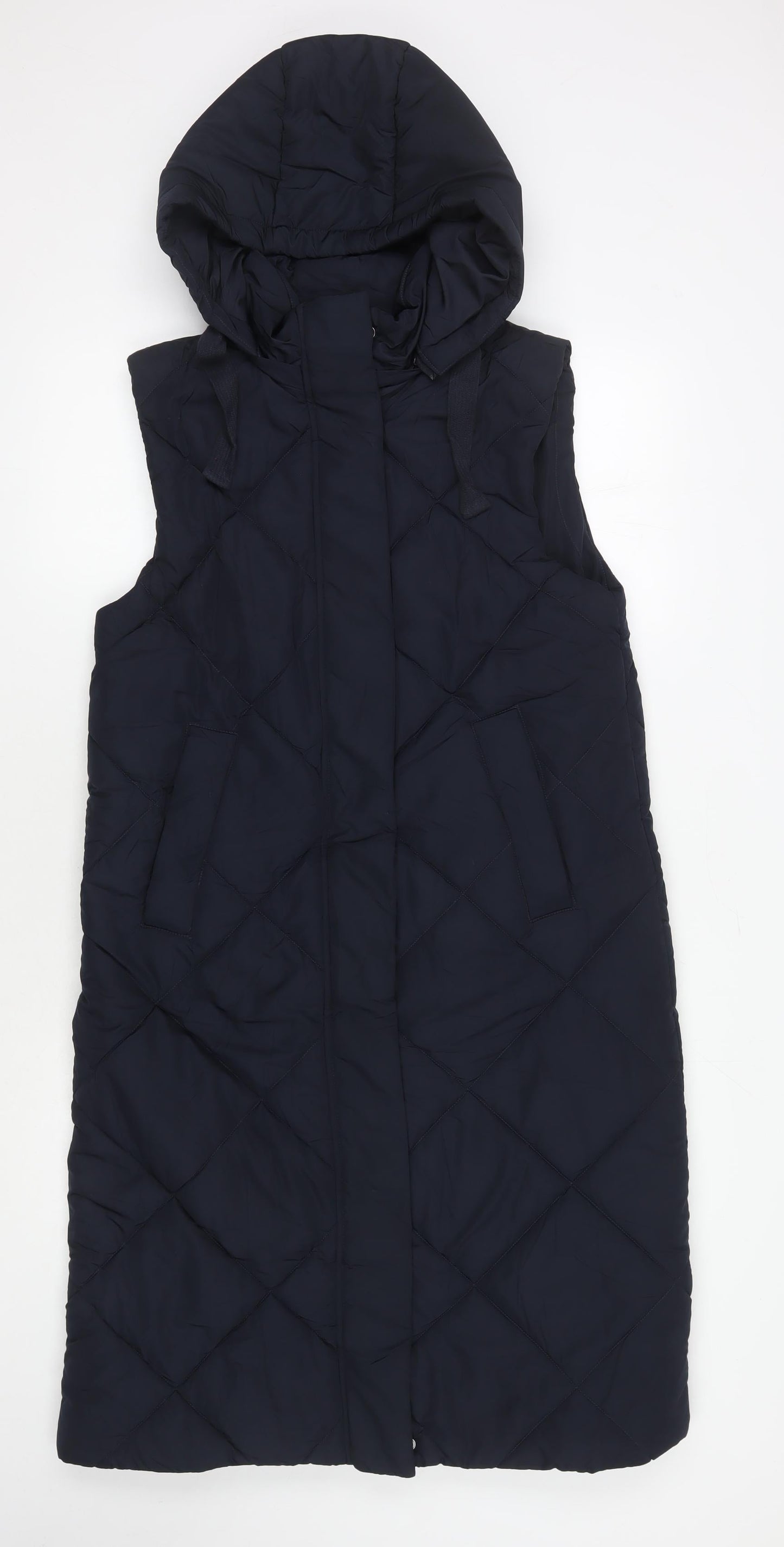 Marks and Spencer Women's Black Quilted Sleeveless Jacket