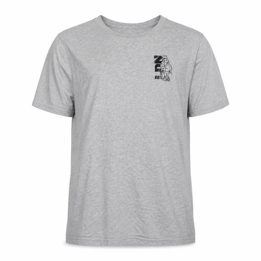 Mens UK Size S Nike Grey  Cotton T-Shirt