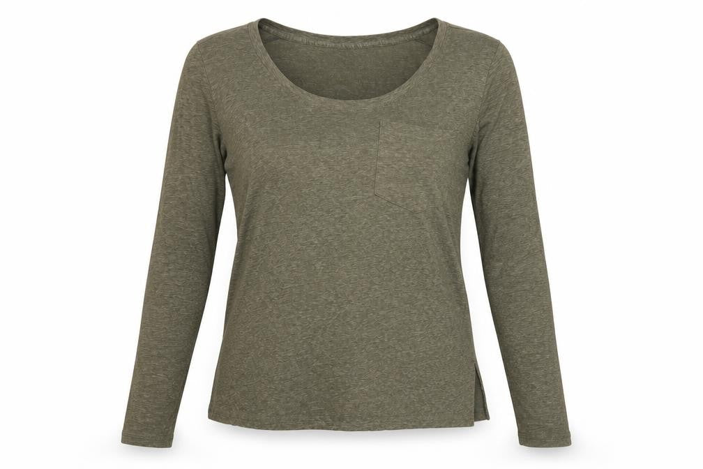 Womens UK Size S Abercrombie & Fitch Green Cotton Blend T-Shirt