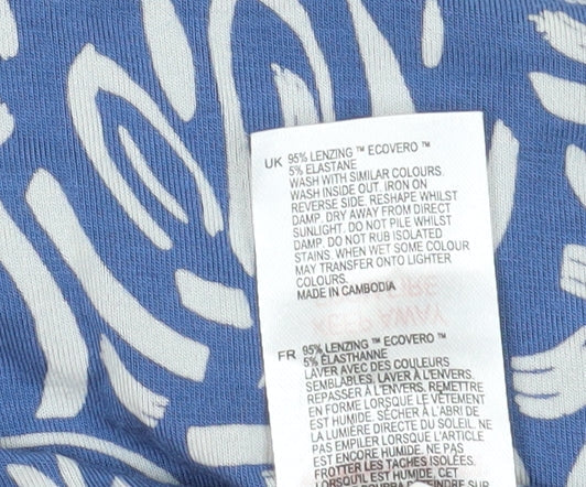 White Stuff Women's Blue Shift Dress UK 10