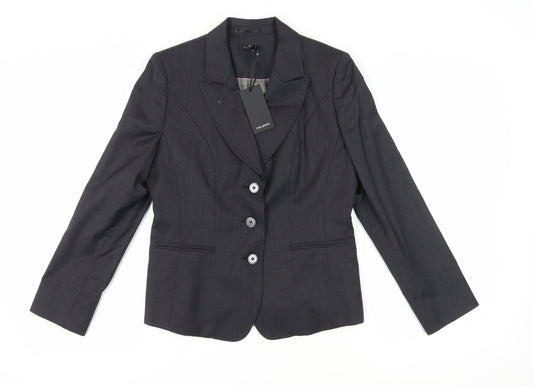 T.M. Lewin Women's Black Suit Jacket, Size 12, Business