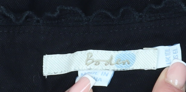 Boden Women's Black A-Line Dress - Size 10