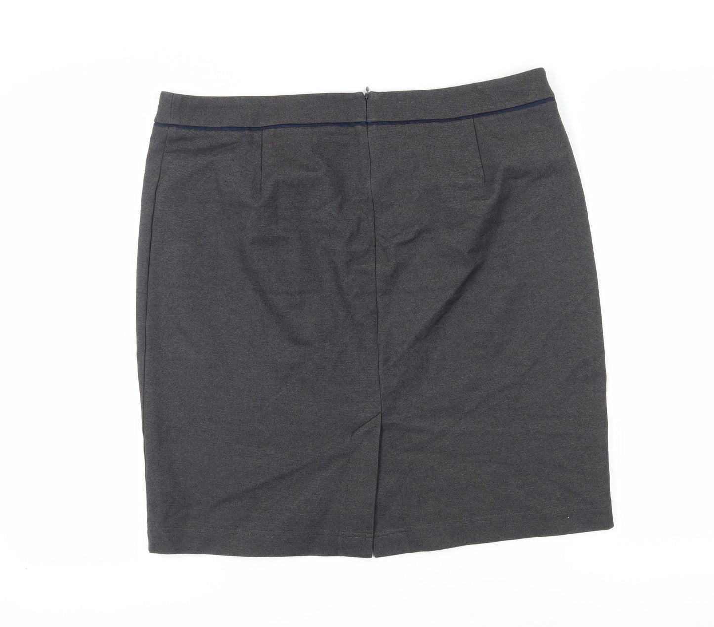 Boden Women's Grey Pencil Skirt, Knee Length, Size 12
