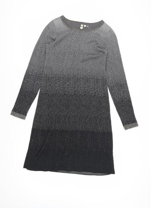 White Stuff Women's Grey Shift Dress Size 8