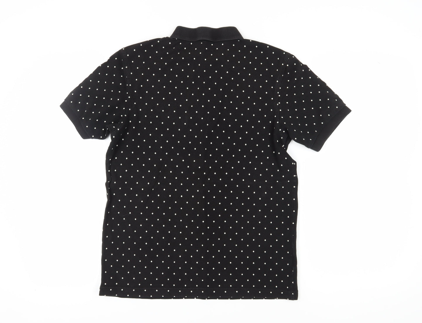 Fred Perry Men's Black Slim Fit Polo M