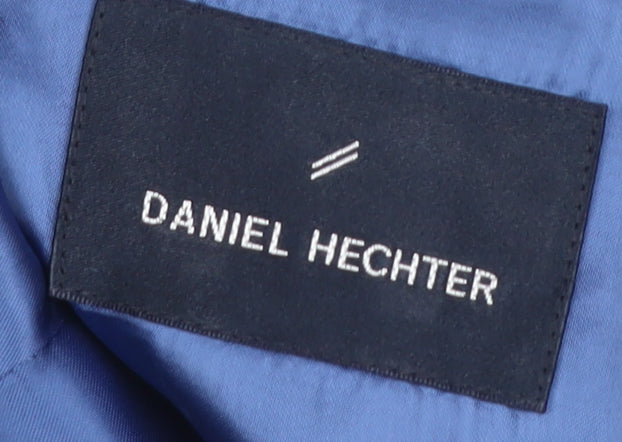 Daniel Hechter Men's Blue Striped Blazer Jacket, Size 38S