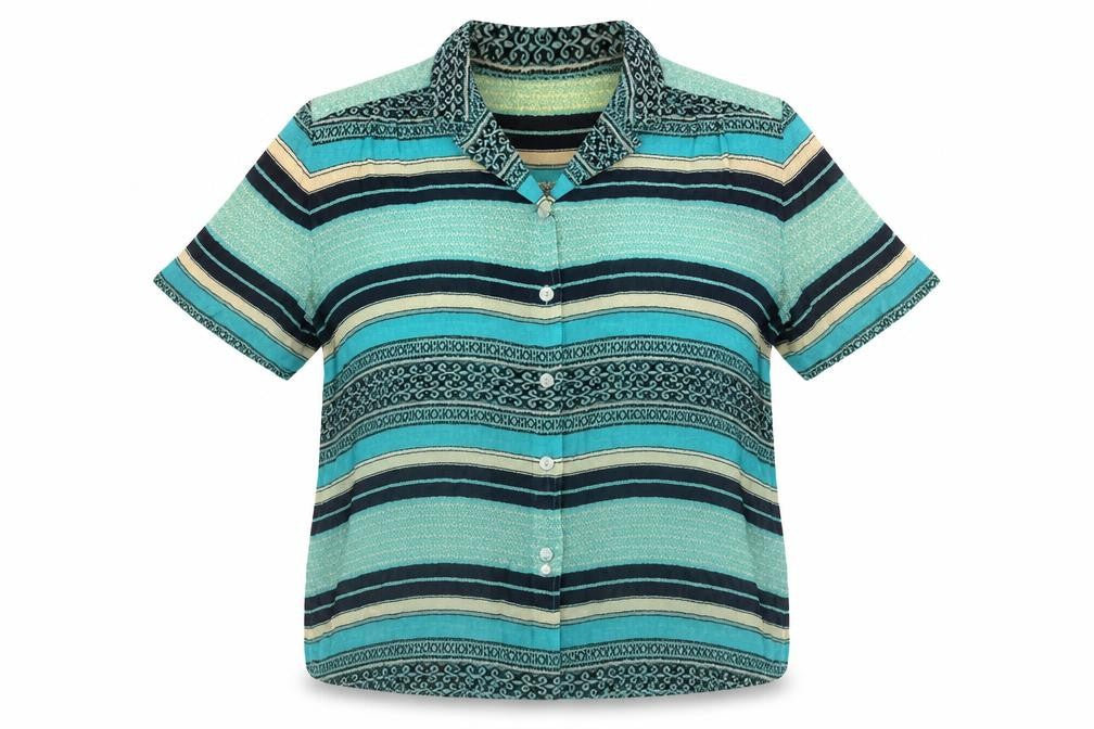 Womens UK Size 16 Eastex Multicoloured Polyester Blouse