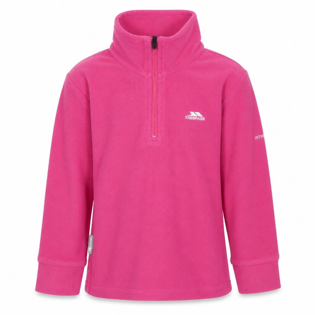 Trespass Girls Pink Pullover Hoodie, 3-4 Years, Lightweight