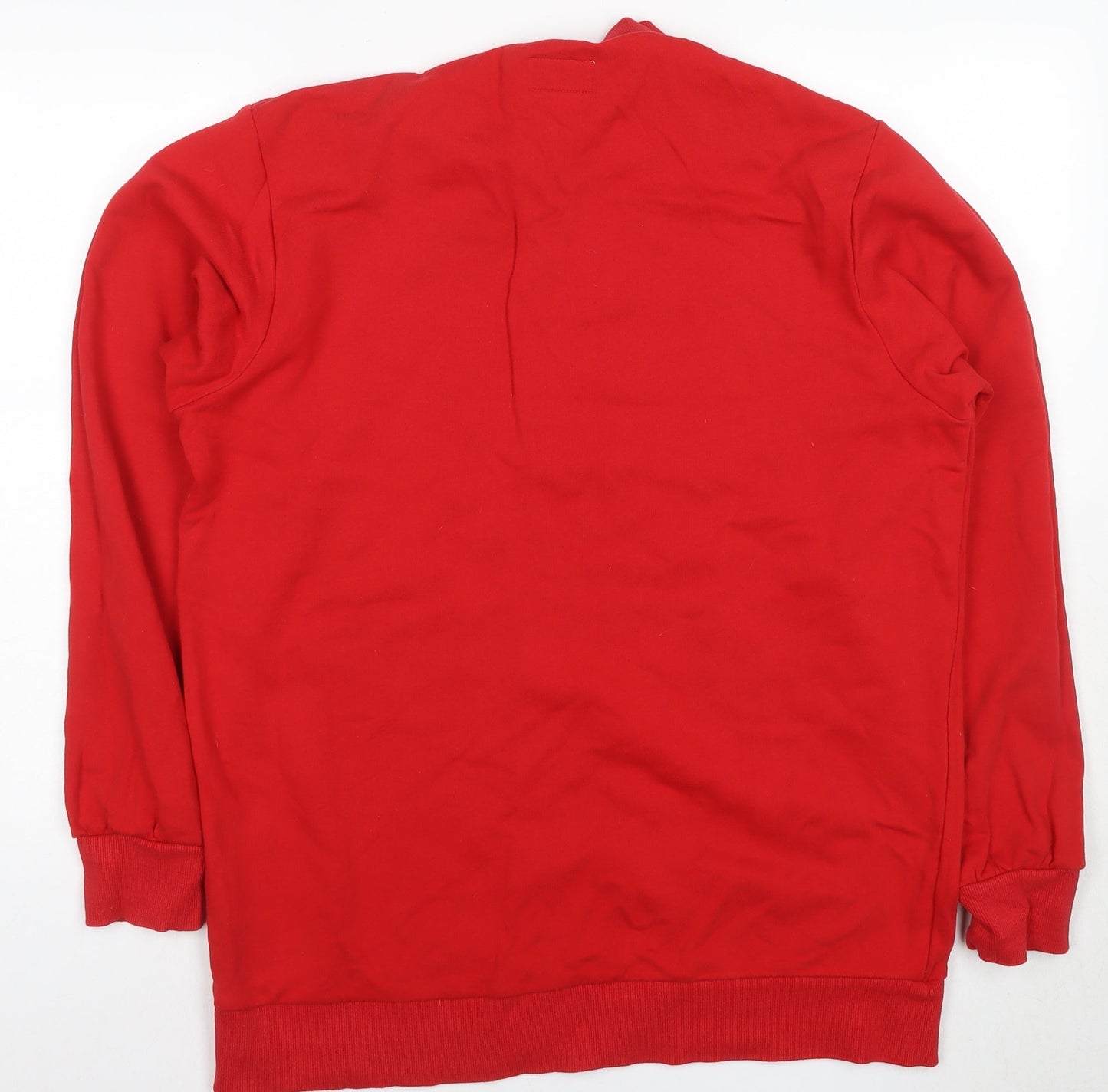 Converse Unisex Red Logo Sweatshirt L