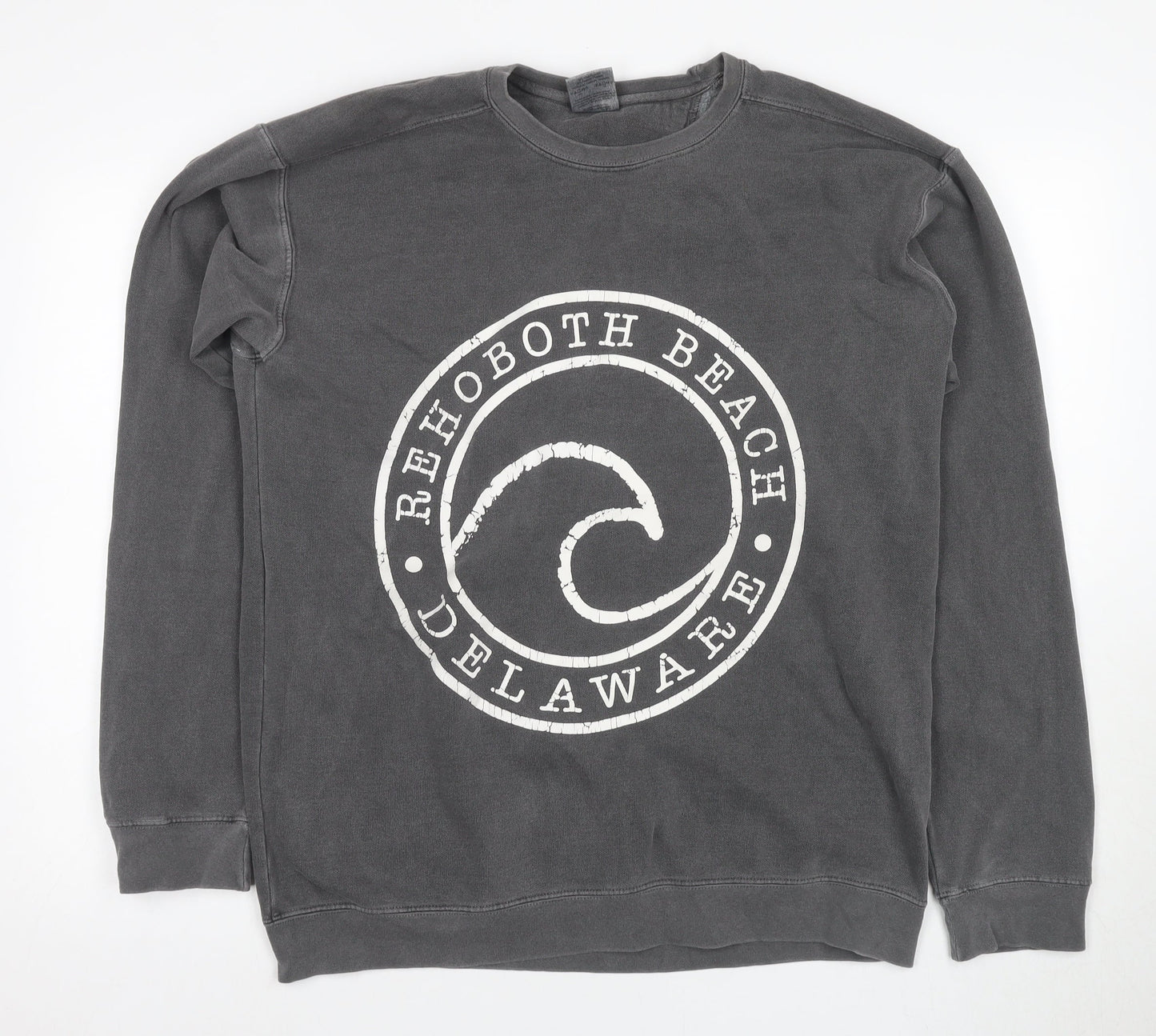 Comfort Colors Men's Grey Medium Pullover Sweatshirt