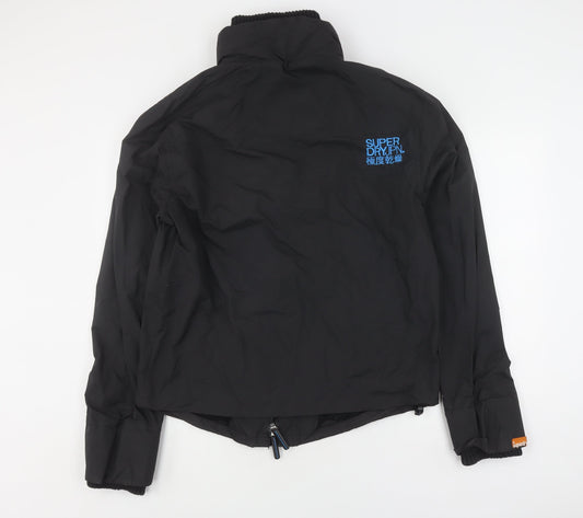 Superdry Men's Black XL Basic Jacket, Casual Style