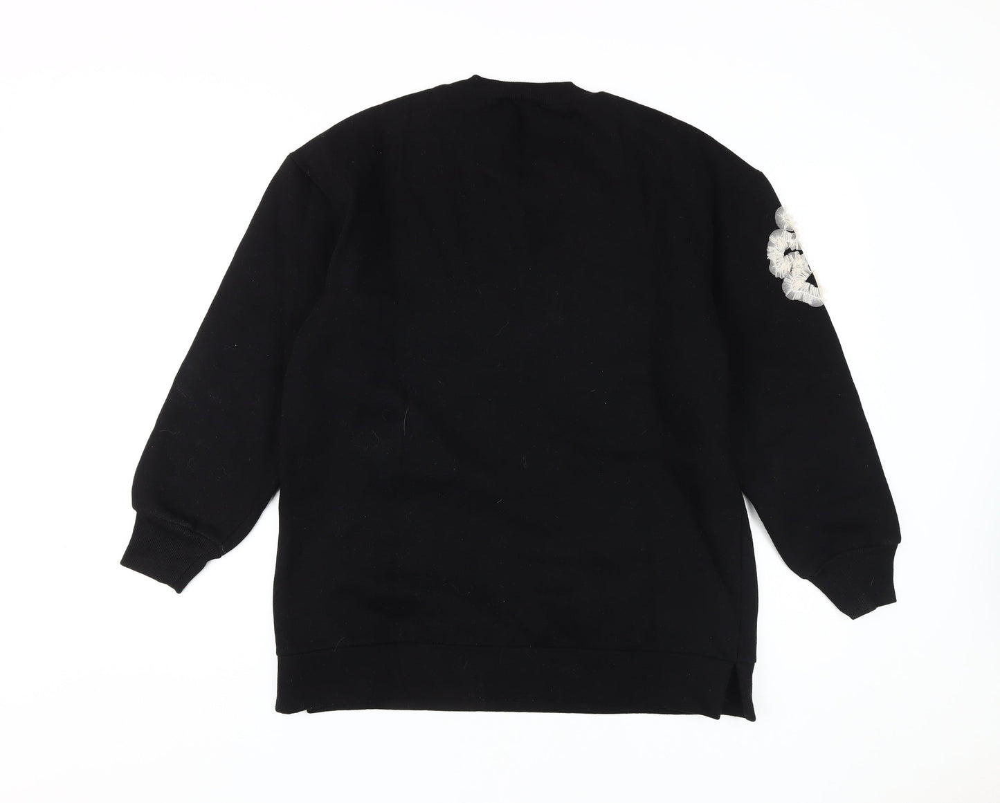 French Connection Women's Black Pullover Sweatshirt S
