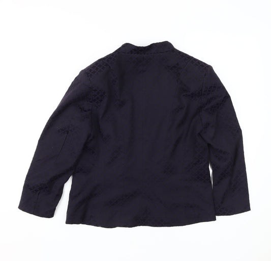 H&M Women's Black Size 10 Blazer Jacket