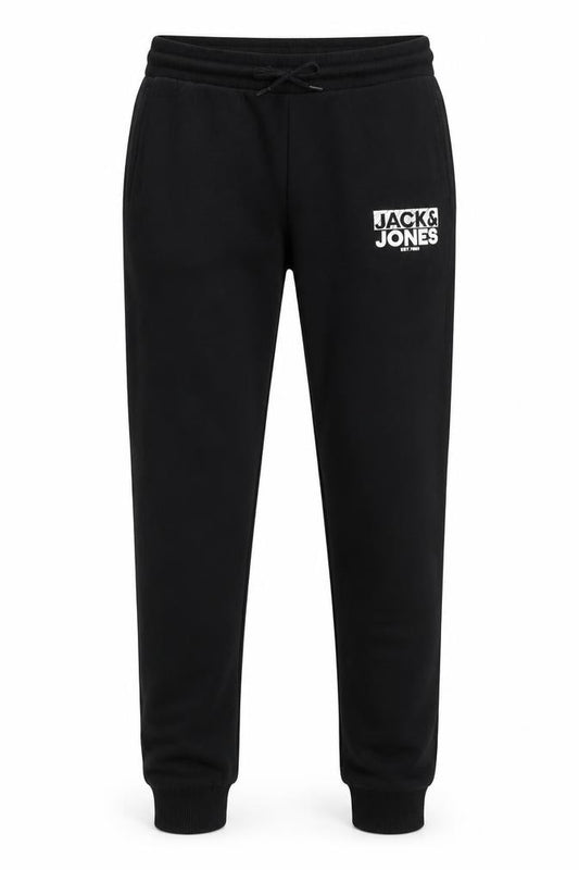 Jack & Jones Boys Black Jogger Trousers 164