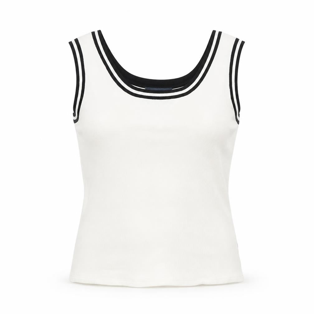 Womens UK Size 20 Australian White Viscose Blend Tank
