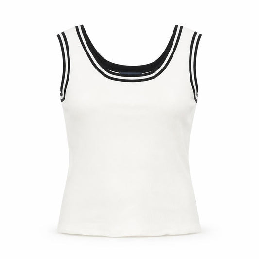 Womens UK Size 20 Australian White Viscose Blend Tank