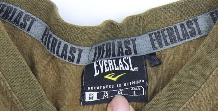 Everlast Men's Colourblock T-Shirt Black/Beige M