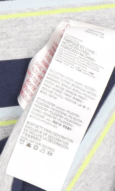 Levi's Boys Multicoloured Striped T-Shirt M