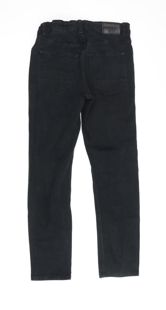 H&M Teens Black Slim Fit Stretch Jeans Size 12-13Y