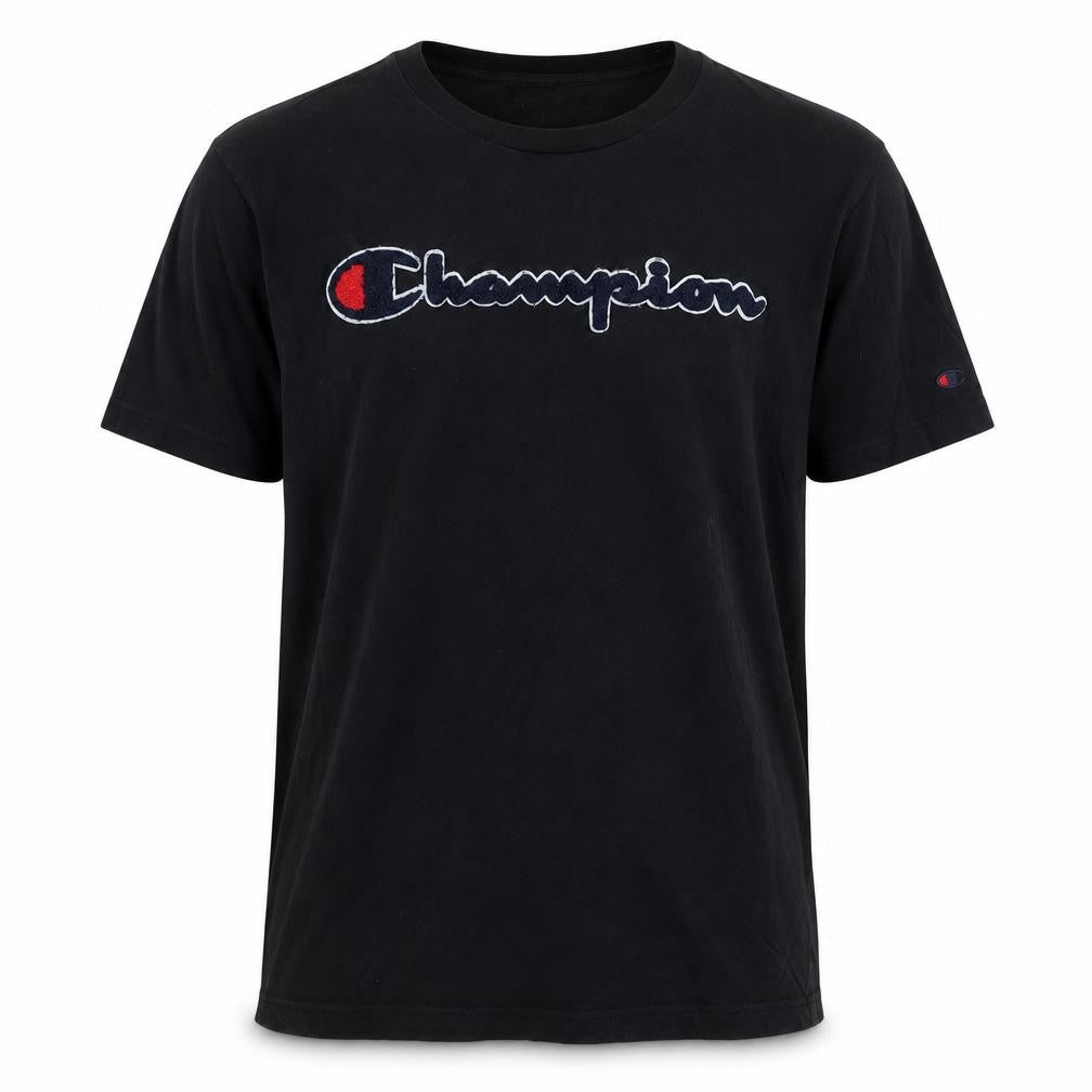 Mens UK Size M Champion Black  Cotton T-Shirt
