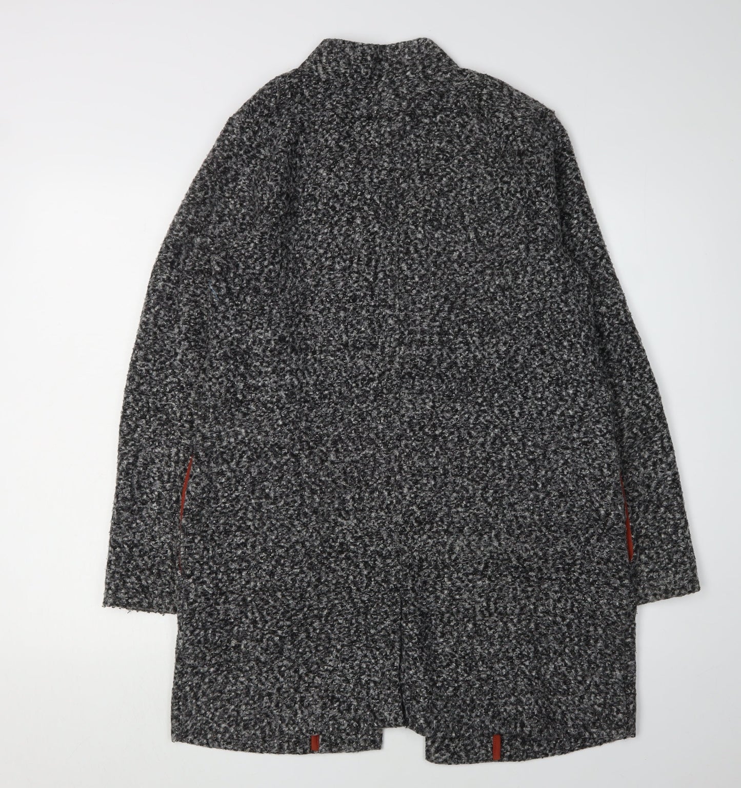 Next Women's Black Cardigan Size 12 Collared Knit
