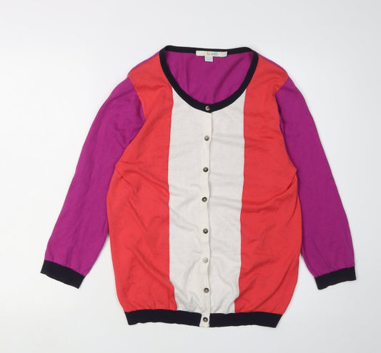 Boden Women's Multicoloured Cardigan Size 10