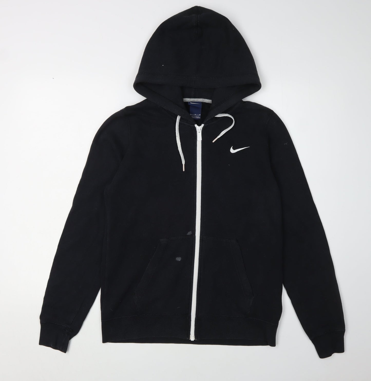 Nike Women's Black Hoodie M Hooded Full Zip