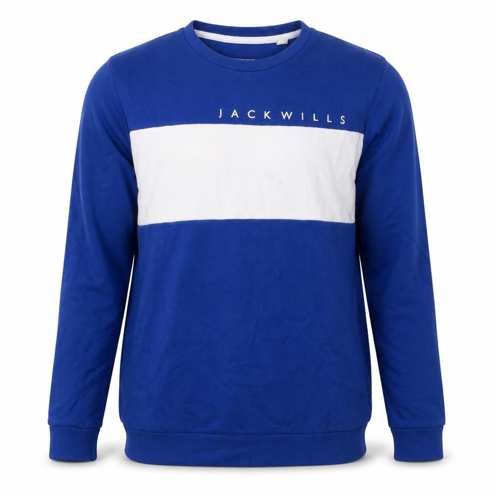 Mens UK M Regular Jack Wills Blue Pullover Sweatshirt