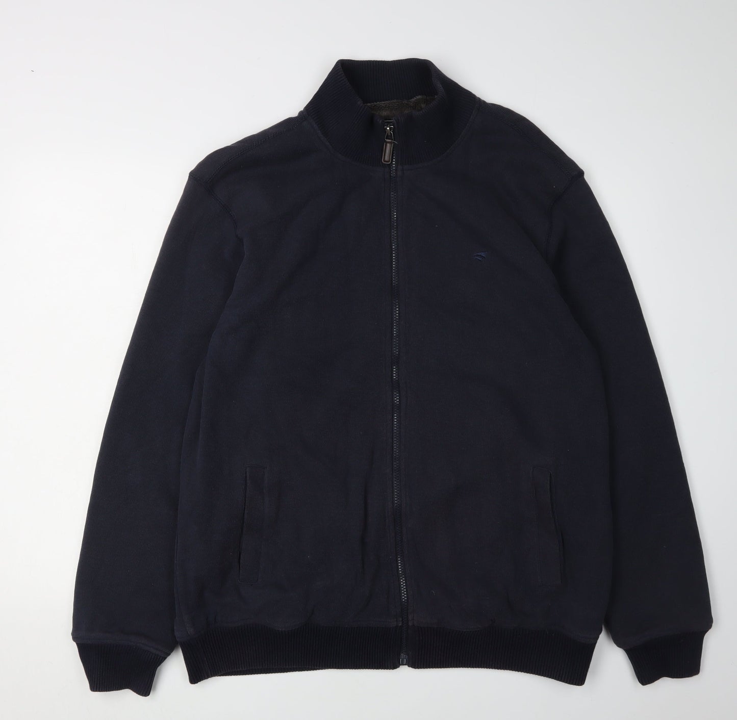 Stone Bay Men's XL Blue Full Zip Fleece Jacket