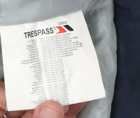 Trespass Men's Blue Windbreaker Jacket S